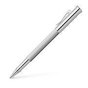 FABER CASTELL Guilloche Rollerball Pen in Rhodium